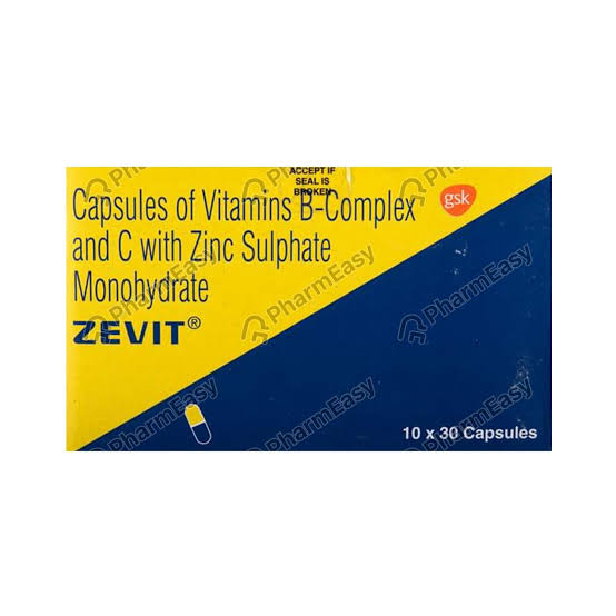 Zevit multivitamin with Ginseng tablets 