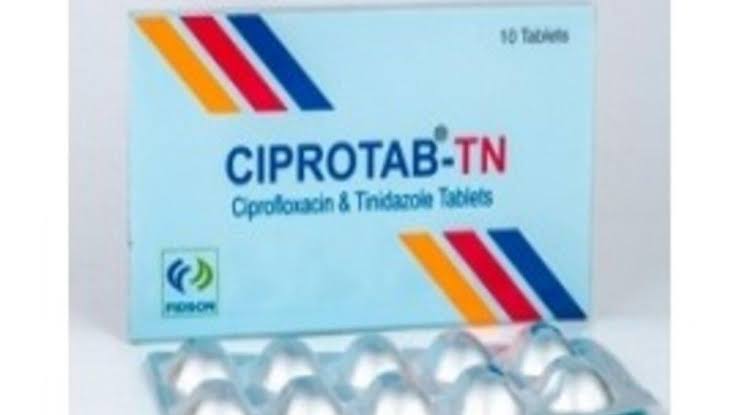 Price of Ciprofloxacin and Tinidazole 