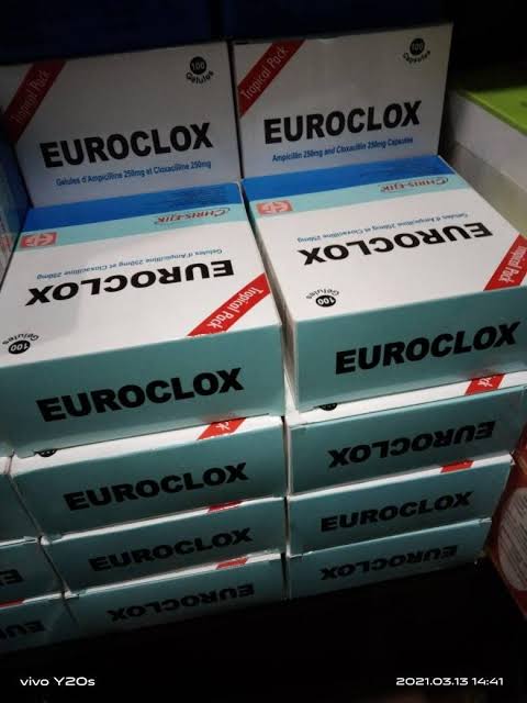 Price of Euroclox 500 capsule in Nigeria 