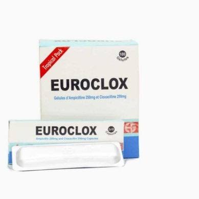 Price of Euroclox 500 capsule in Nigeria