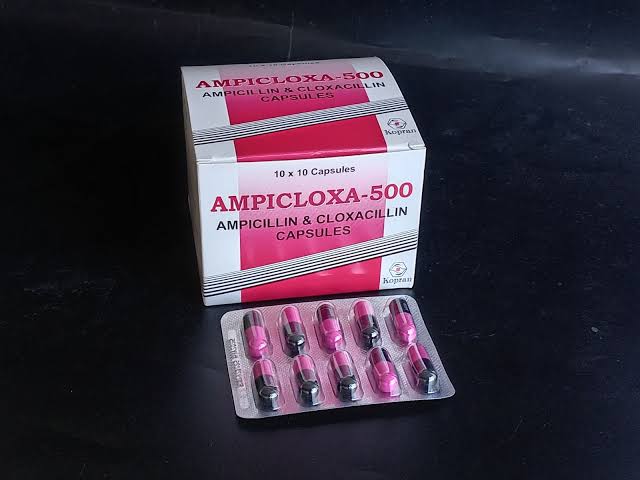 What is Ampiclox capsule used for 