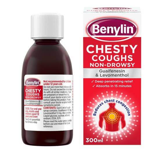 Price of Benylin cough syrup